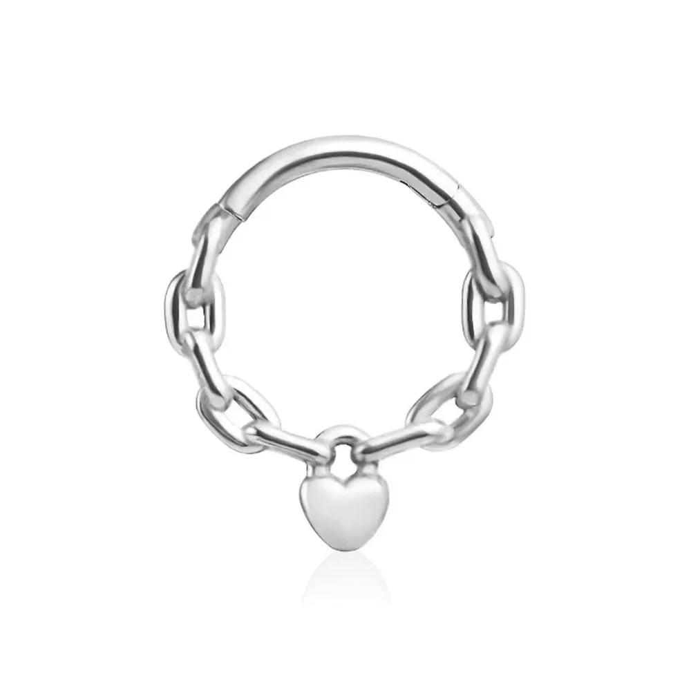 Nasenring aus Edelstahl 316, nahtloser Ring, geschlossener Ring, Nasenseptumring, einfarbiger spitzer Kegel Piercing-Ohrring, runder p