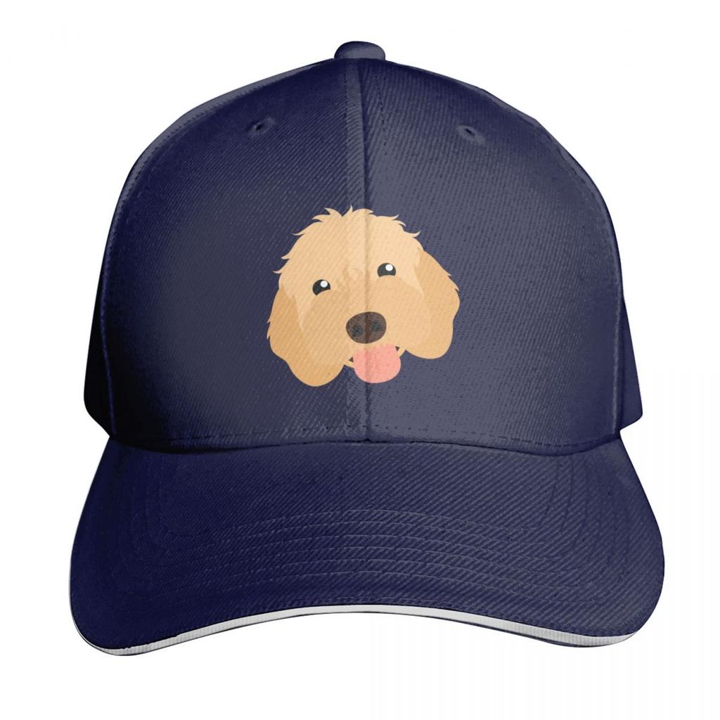 Cute Apricot Cream Cockapoo Cavapoo Cavoodle Baseball Cap Golf Cap Sun Hat For Children For Unisex Womens