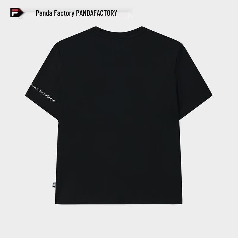 Fila Women's Giant Panda Slim-Fit Short Sleeve T-Shirt