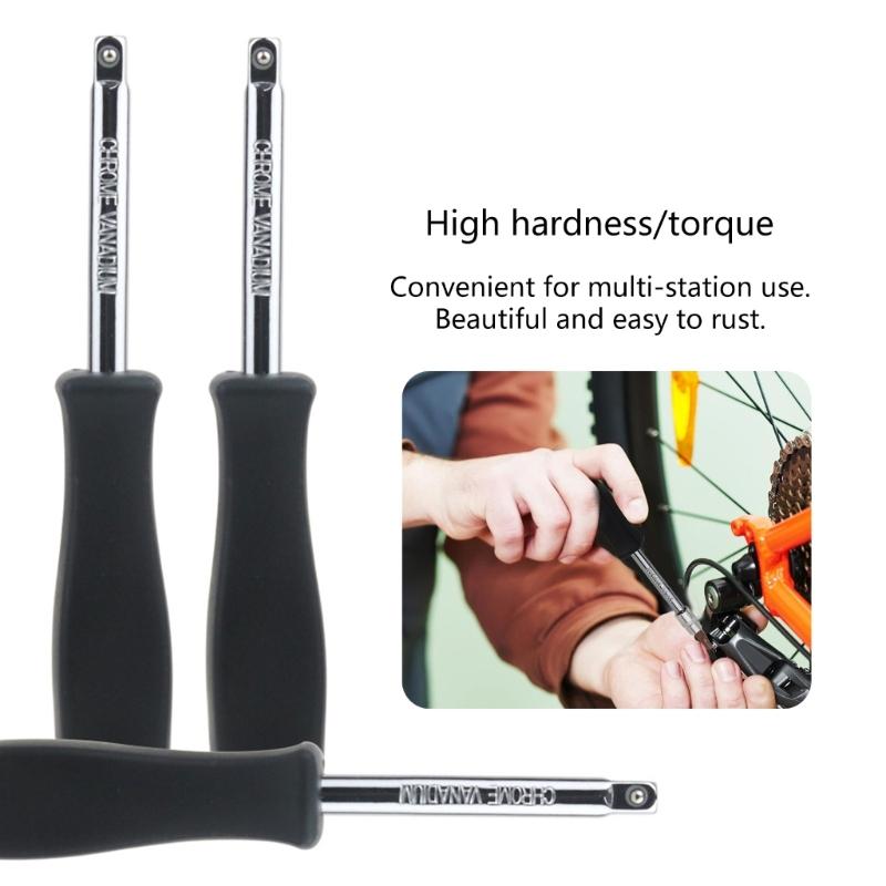 1/4inch 6.35mm Small Ratchet Handle With Ergonomic Grip Suitable For Precise Repair Assembly Model Making & Repair Tasks