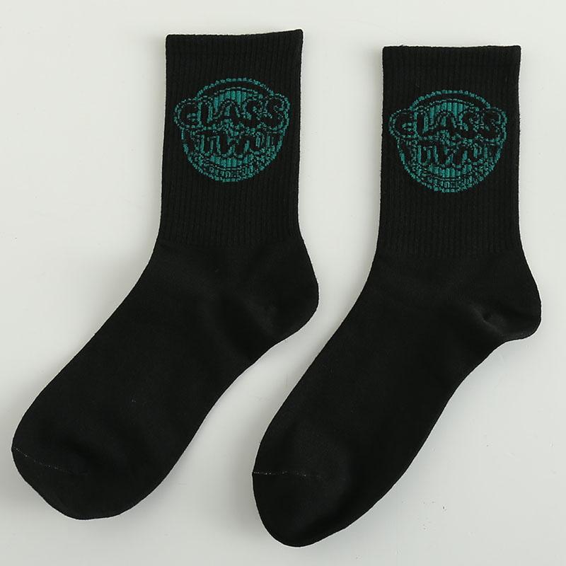 Roliga Herrstrumpor Glada Nya Mode Ins Stil Strumpor För Kvinnor Och Män Hip Hop Harajuku Tecknad Fotboll Bomullsstrumpor