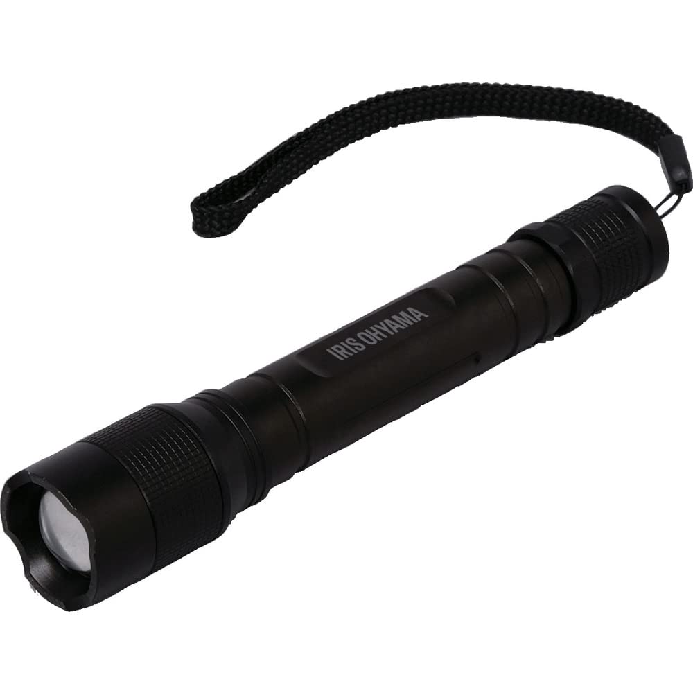 Iris Ohyama LED Handheld Flashlight with Zoom 200 Latest Emergency Preparedness Tool for Camping and Hiking LWK-200Z Flashlight, Function, Lumens,
