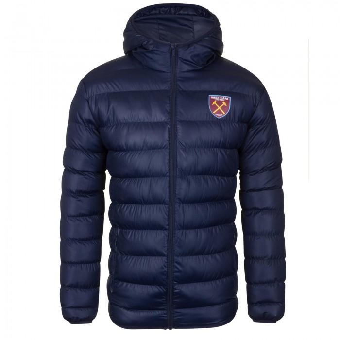 West Ham United FC Men's Crest Quilted Jacket