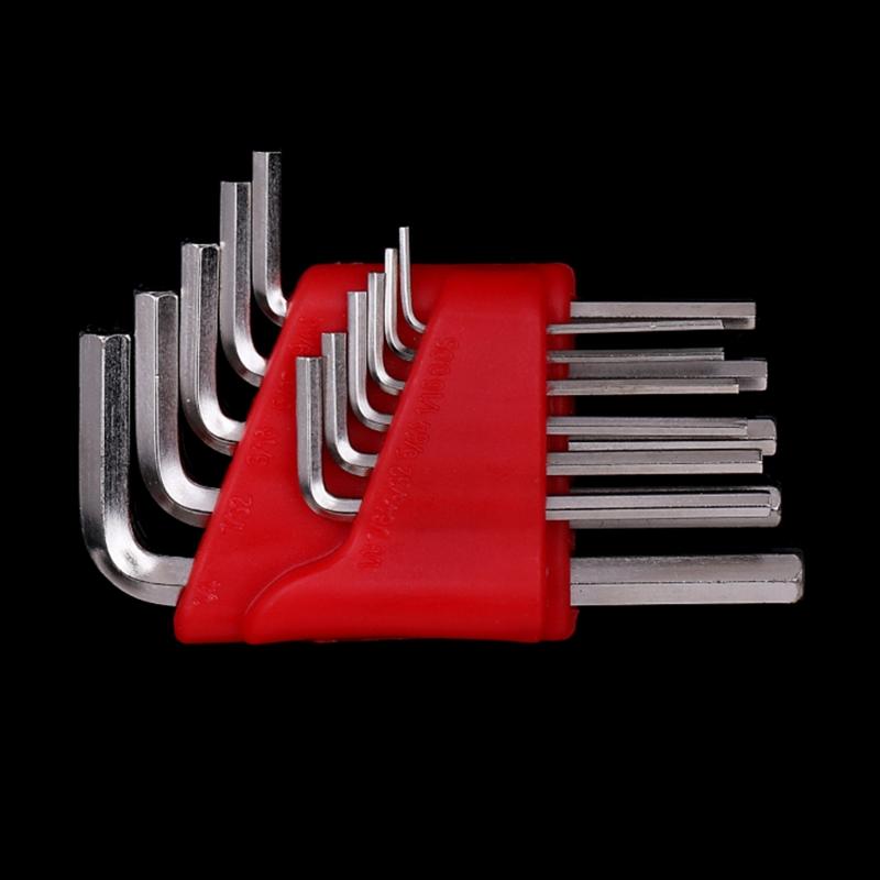 

11Pcs/set Hexagonal Screwdriver Hexagonal T-type T40 Hex Wrench Allen Wrench for Basic Homes Repair and General 1