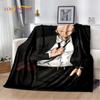 ONE PUNCH MAN Anime Cartoon Soft Plush Blanket,Flannel Blanket Throw Blanket for Living Room Bedroom Bed Sofa Picnic Cover Kids