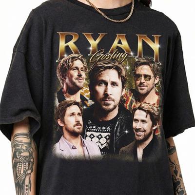 Tričko Ryan Gosling Comfort Colors, Tričko Projekt Hail Mary, Vintage tričko Ryana Goslinga, Merch hollywoodskeho herca, Darček pre ženy a mužov