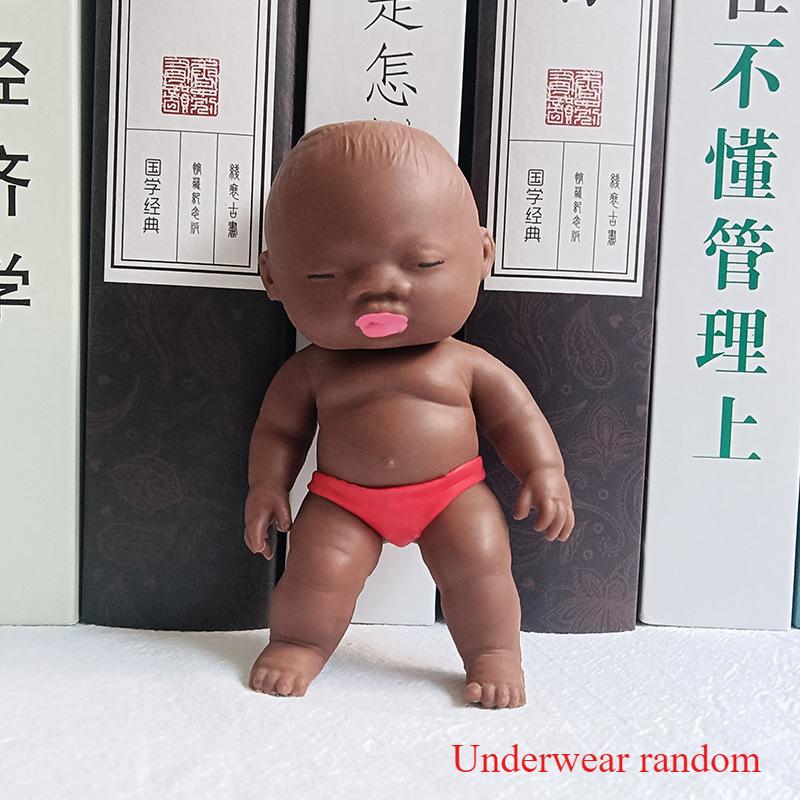 Stress Relieving Tool Sand Doll Stress Relieving Toy Deformation Release Doll Face Pinching Doll Pinching Music Slow Rebound