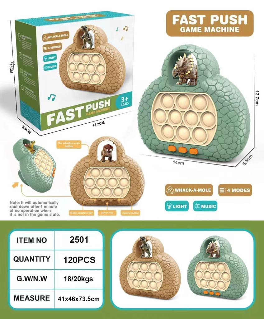 Internet Celebrity Speed Push Game Machine Decompression Children Press Music Whack-A-Mole Game Machine