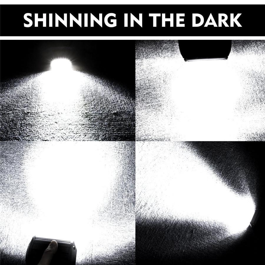 

Pair 4inch 192W 19200LM LED Work Light Bar RGB 6 Colors Breathing Flood Spot Beam Offroad 4WD SUV Driving Fog Lamp