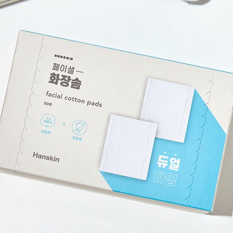 HANSKIN Hanskin Cotton Pads, 80 Sheets Single item_GH990803