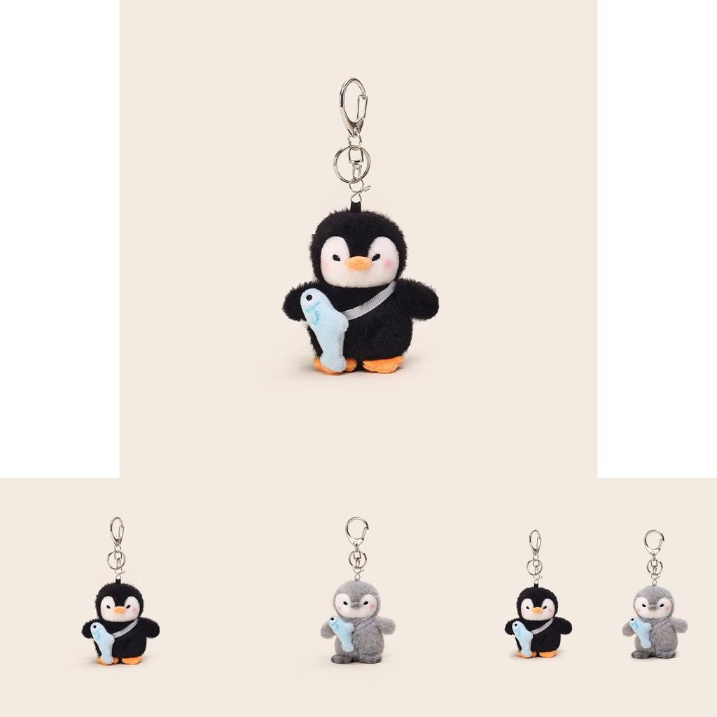 Penguin Plush Keychain Cute Cartoon Keyring Gift For Anime Fans