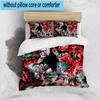 3PCS Tokyo anime Artwork 3pcs Bedding,Including 3PCS Duvet Cover And 2pcs Pillowcases Perfect for Christmas,Ideal for Bedroom, Dormitory