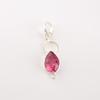 Rare Pink Tourmaline Gemstone 925 Sterling Silver Jewelry Wedding Pendant 1.40" PP-12-13