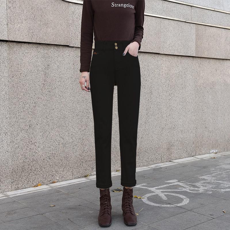 

Женские джинсы цвета экрю с высокой посадкой, прямые, на подкладке из вельвета 31 (Weight 136-145 lbs)