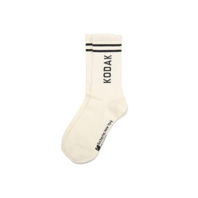 Kodak Apparel Wording Logo Socks 3-Pack Set