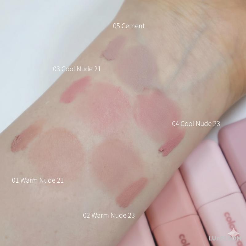 Colorgram GEEK NUDE Color Cover Tint 5g (+Regalo gratuito)