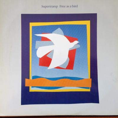 12-Zoll Schallplatte SUPERTRAMP - Free As A Bird AMY430 A&M Records 1987 UK Pop Gebraucht