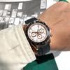 Laojia Ice Blue Panda Daytona Men's Automatic Multifunctional Watch