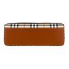 Burberry Classic Check Logo Buckle Cotton And Calfskin Messenger Bag Women Shoulder Bag Khaki 80662261