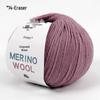 Merino Wool Yarn for DIY Knitting - Morandi Colors, Medium Thickness, Perfect for Hand-Knitted Hats.