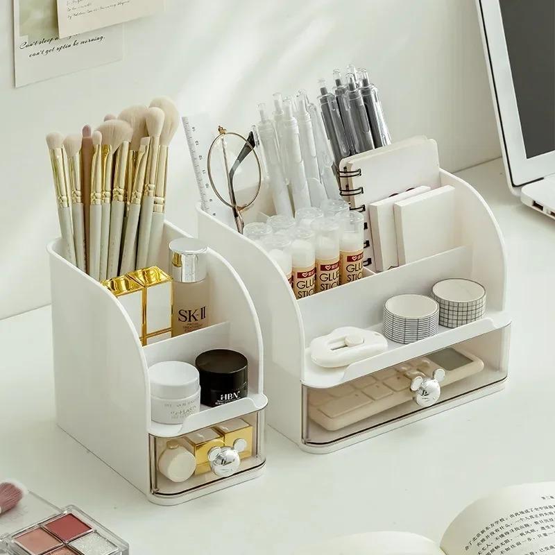 Desk Organizer, Office Supplies Organizers and Accessories, Makeup Brush Holder, Pen/Pencil Holder, Remote Control Holder