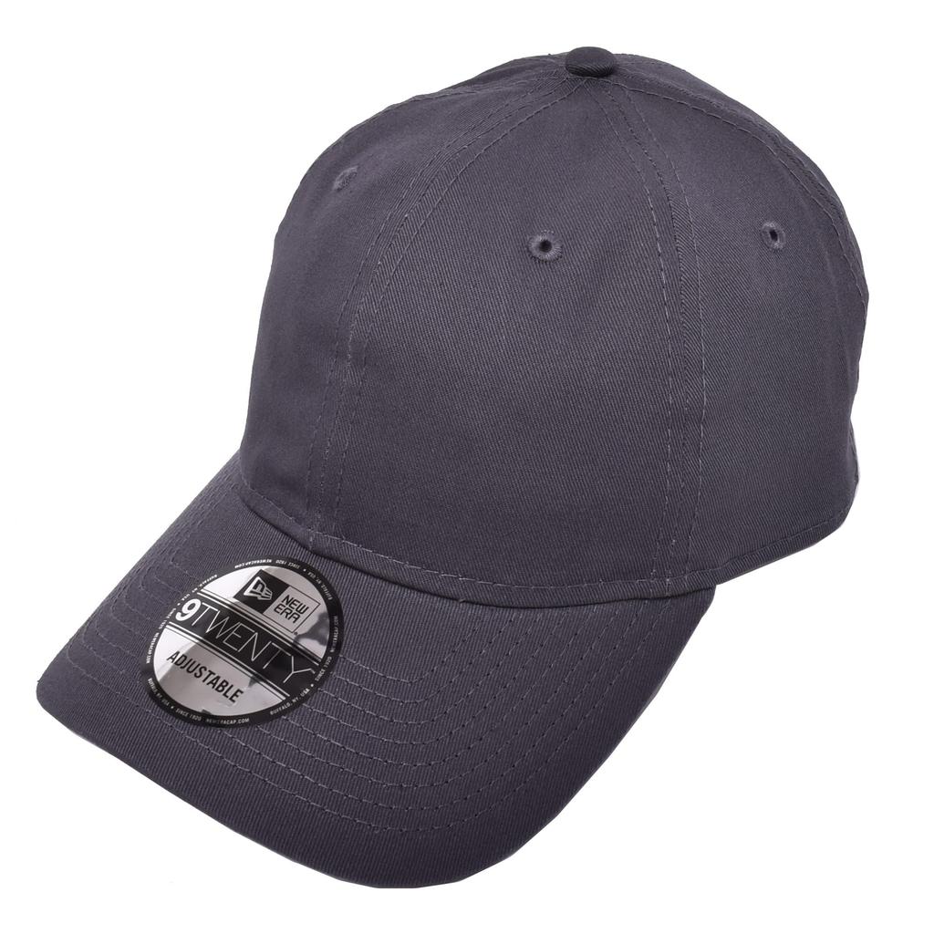 [New Era] Hat ADJUSTABLE UNSTRUCTURED CAP for men and women NE201 Baseball cap Plain Adjuster 6-panel Free size 03.Graphite [Used]