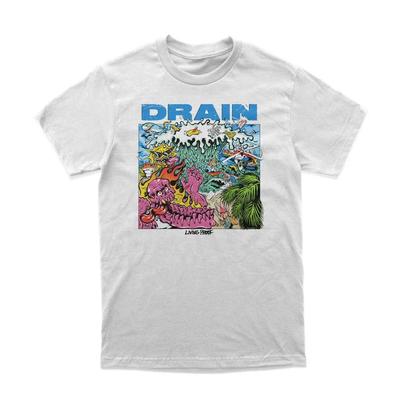 Unisex Short Sleeve Crew Neck Cotton T Shirt Drain Living Proof