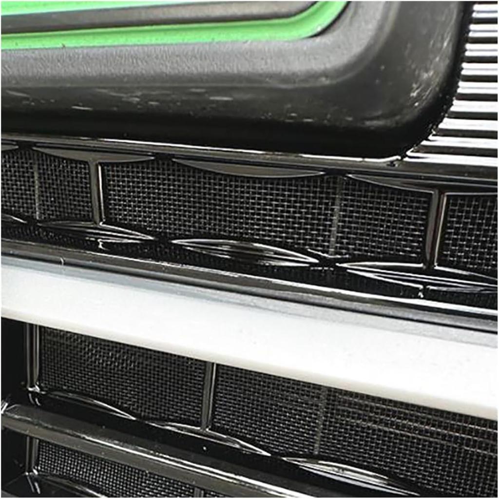 Car Front Bumper Grill Mesh Air Inlet Vent Guards Grille Net Protective Cover Compatible For BYD Sealion 7 EV 2024 2025 Accessories(Carbon fiber