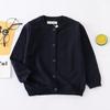 Autumn Girls Clothes Baby Casual Cardigan Solid Open Stitch Boys Soft Coats Children Sweaters Toddler Knit Jackets Full Sleeve