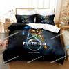 Metroid Prime Corruption Bedding Set Printed Bed Set Duvet Cover Sheet Pillowcase Bed Soft Quilt Cover Full Queen King Size
