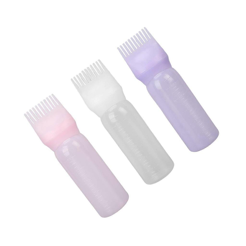 Hair Dye Applicator Comb Bottle - Root Touch-Up and Hair Coloring Tool