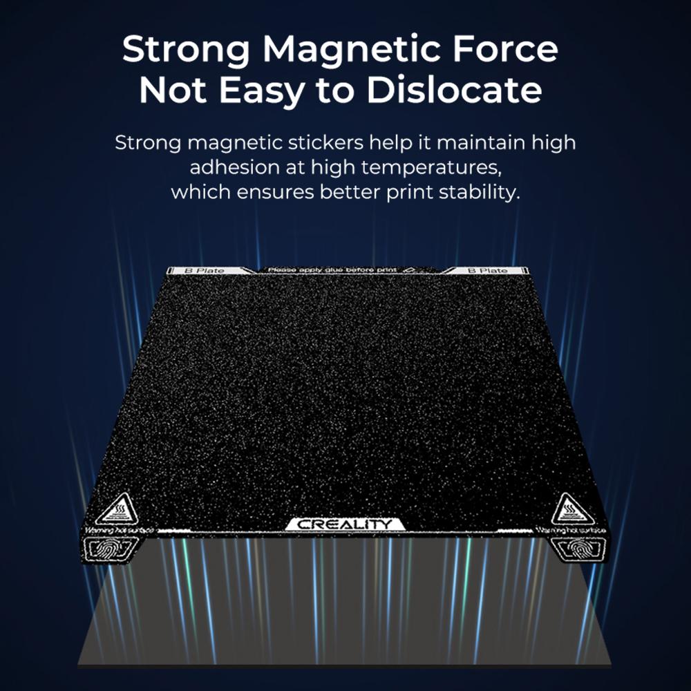 Creality K1 PEI Build Plate Kit 235x235mm Platformă de imprimare cu rezistență excelentă la căldură Ușor