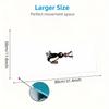 Black Duck Sticker Large Size Mouse Pad Large Gaming Table Cushion Nonslip Laptop Tablet Big Mousepad Xxl Mat Mini Pc Playmat With Lock Edge