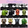 Tier-Serie Latex-Tier-Maske Für Cosplay Und Halloween-Party-Spaß