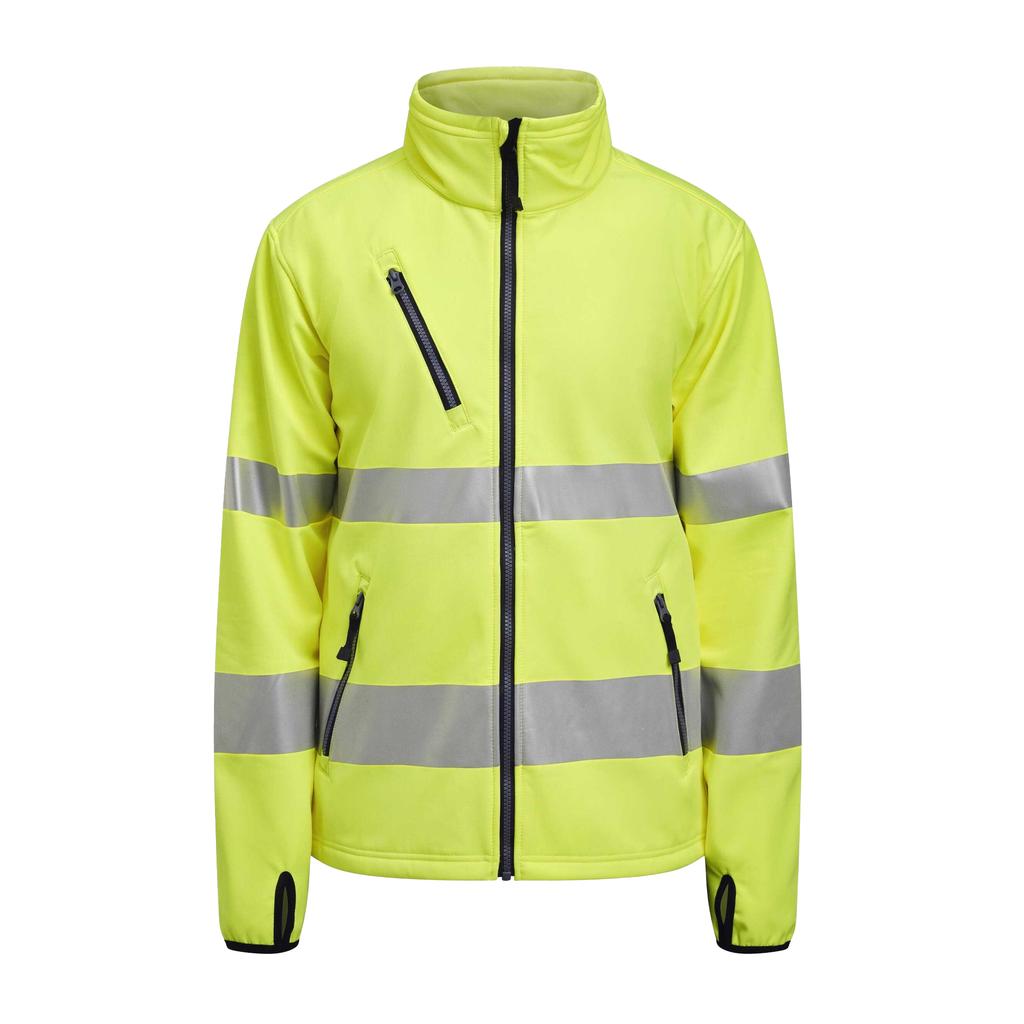 Jobman Mens Hi-Vis Soft Shell Jacket