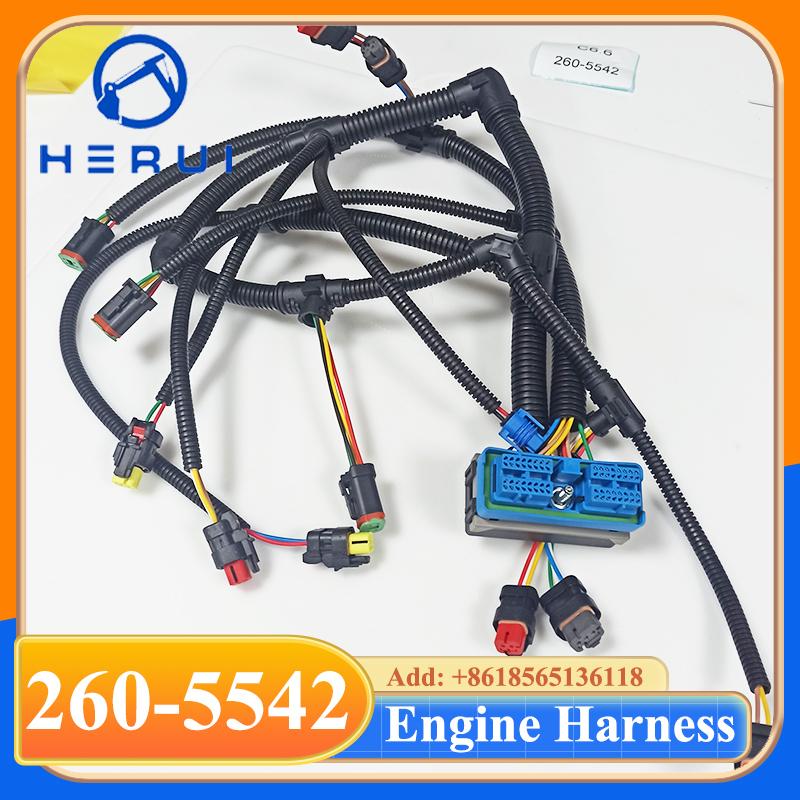 C6.6 Engine Wring Harness For E323D Excavator Parts Wire 260-5542 2605542