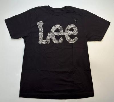 Lee Męska Koszulka z Krótkim Rękawem i Logo z Okrągłym Dekoltem Prezent dla Przyjaciela Wszystkie Rozmiary S-XL Unisex