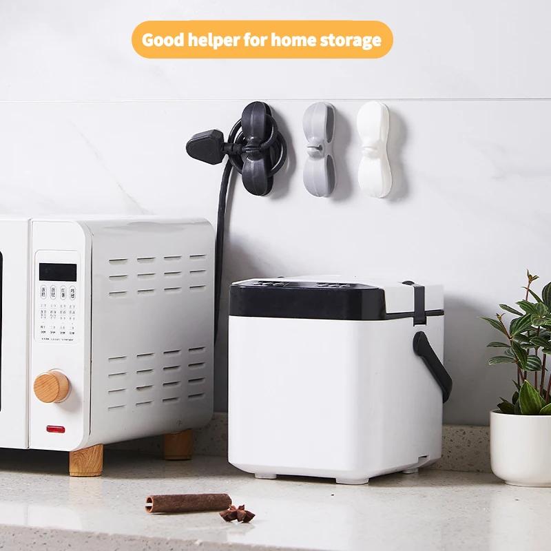6pcs Cord Winder Organizer for Kitchen Appliance Cord Wrapper Cable Management Clip Holder for Air Fryer Coffee Machine Fixer