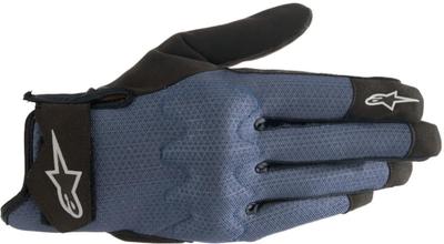 Alpinestars Motocyklové rukavice, Tmavě modré/Černé (Velikost: L) UVEDENÉ VZDUCHOVÉ Rukavice