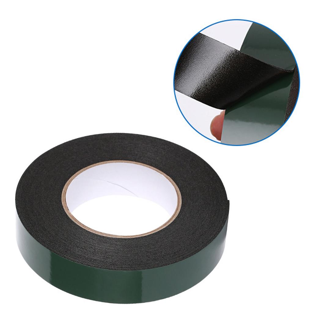 Taśma z pianki PE Mocny klej Odporna na wysokie temperatury Miękka zielona folia Taśma piankowa do samochodu Czarna