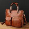 Crossbody Bag Handheld Bag Large Capacity Multi-Pocket Fashion Euro-American New Shoulder Bag Middle-Aged Mom Bag Outdoor Travel