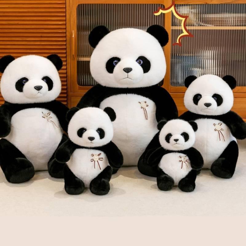 Adorable Giant Panda Plush Toy Soft Stuffed Animal For Kids Girls Birthday Gift