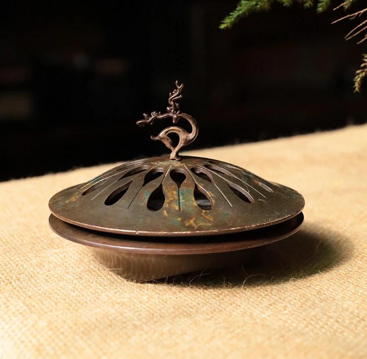 Creative Incense Burner Household Agarwood Decoration/Agilawood Burner Vintage/Tea Ceremony Zen Offering Buddha Indoor Incense