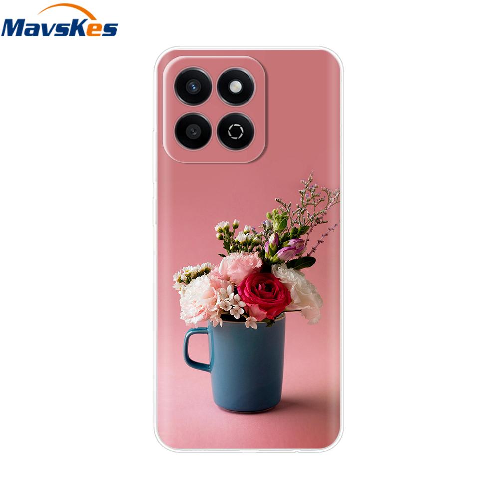 For Honor 200 Smart Case Luxury Painted Soft TPU Silicon Back Cases On for Honor200 Smart 200Smart Phone Shell Cover Bags 6.8''