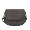 Vintage Chic Saddle Bag For Women Stylish Casual Crossbody Purse In Black Brown And Gray