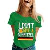 Unisex Casual Short Sleeve Pullover T Shirt with Letter Print Crew Neck Lightweight Top for Everyday Wear