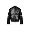 LOUIS VUITTON Pre Owned 2023 Applique detail Varsity Bomber Jacket 1AAUYZ