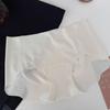 Seamless Mid Waist Plus Size Women Antibacterial Mulberry Silk Crotch Underwear