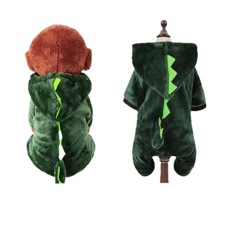 Gemütliche Korallenfleece Haustier Hundekleidung Herbst Winter Dick Warm Teddy Corgi Französische Bulldogge Katze Outfit