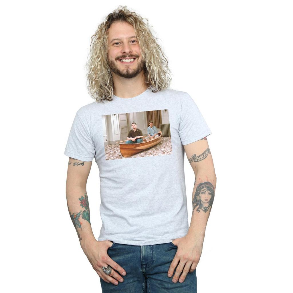 Friends Mens Boat Photo T-Shirt